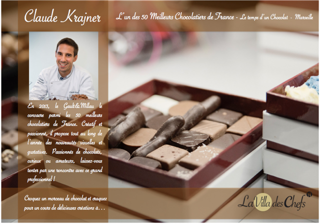Les stages de pâtisserie de Claude Krajner - La Villa des Chefs