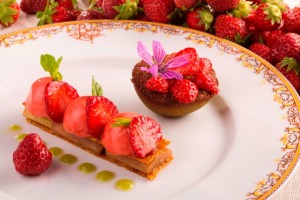 Plat Dessert Fraises 2015