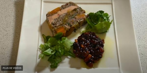 Recette filmée de LA fameuse terrine de foie gras du Chef René Bergès