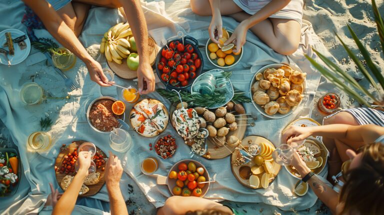 Lire la suite à propos de l’article Le pique-nique gastronomique : l’art de déjeuner dehors sans renoncer au raffinement